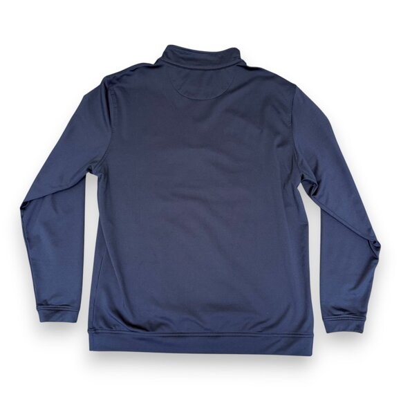 Merrill Apparel Men's Navy Quarter Zip - Picture 3 of 3